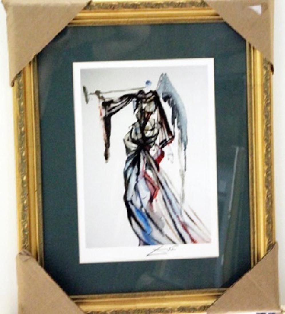 Framed Salvador Dali "Paradise #10" The Divine Comedy (1 of 2)