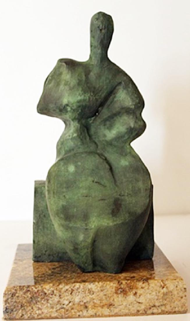 Patina Bronze Sculpture - Henry Moore (1 of 4)