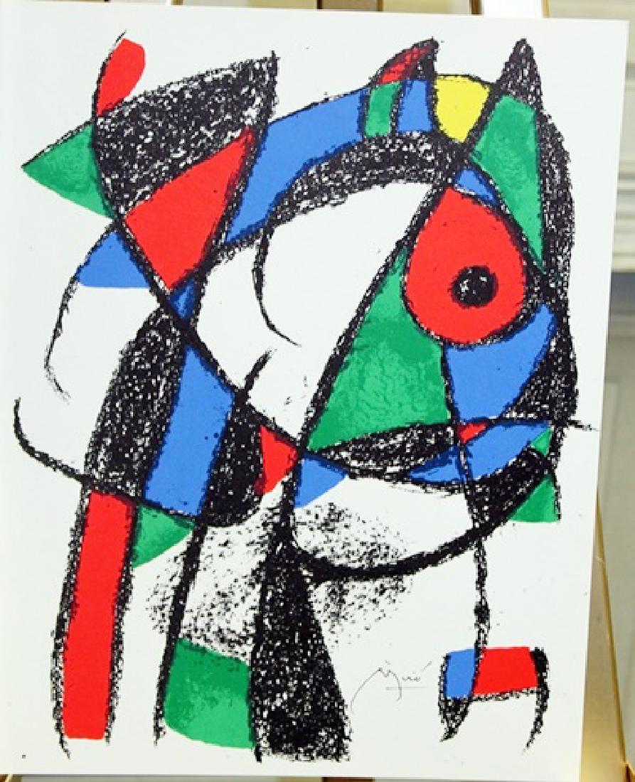 Signed Miro Lithograph (1 of 2)