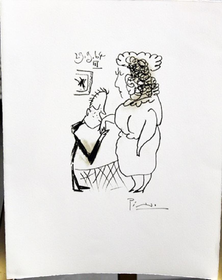 Signed Pablo Picasso Lithograph (1 of 2)