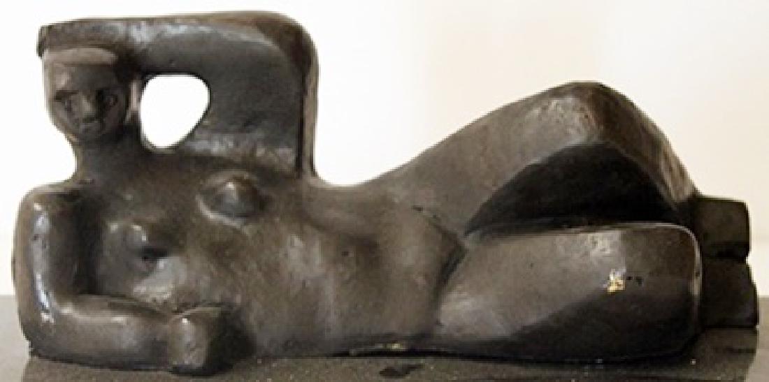 Resting Man - Bronze Sculpture - Henry Moore (1 of 4)