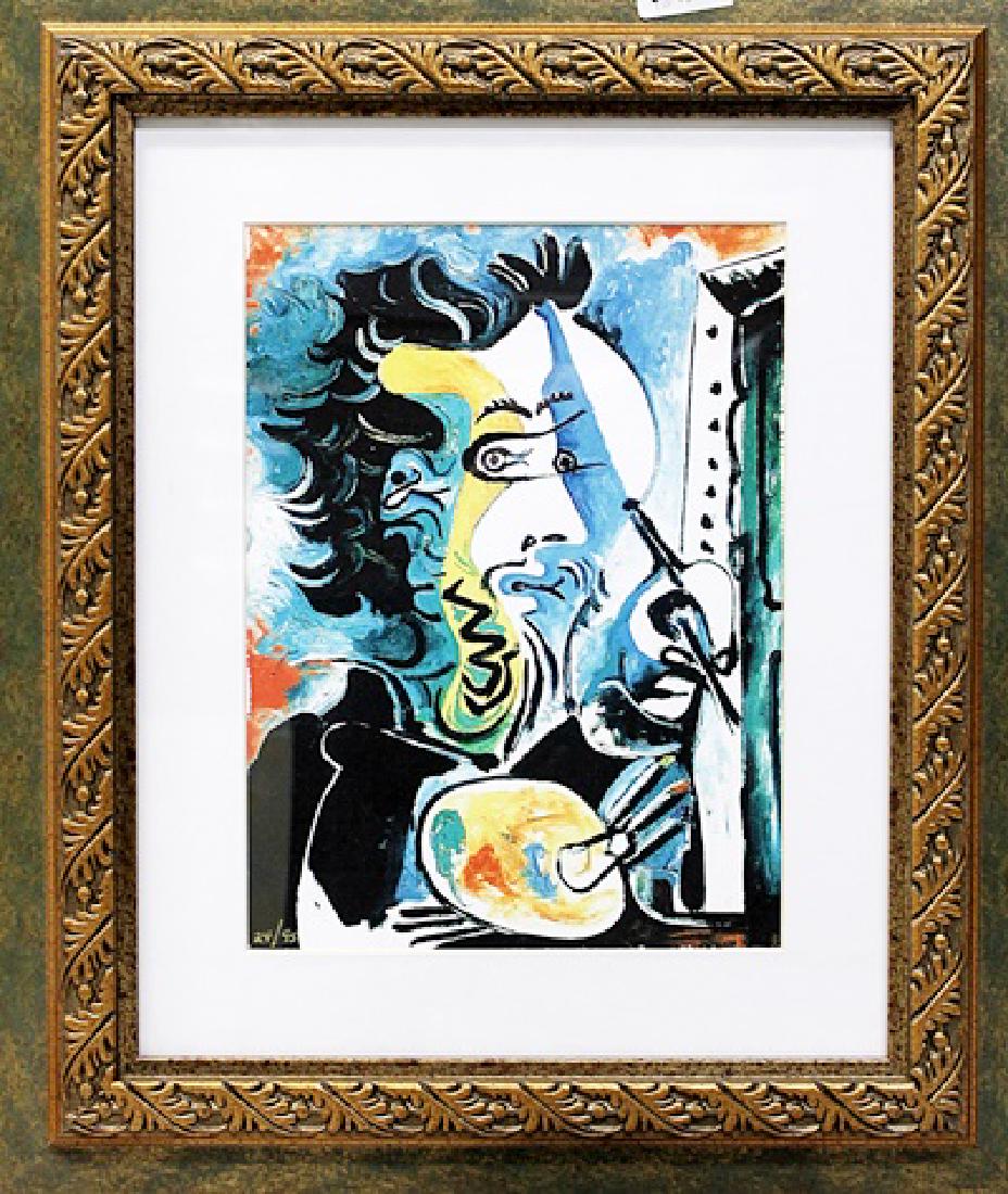 Pablo Picasso - The Artist - Lithograph (1 of 2)