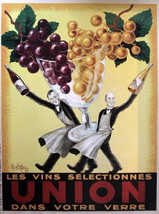 Les Vins Selectionnes Union - Robert Wolff - Giclee: Giclee by Robert Jay Wolff. Robert Jay Wolff was an early pioneer of the American abstract art. His paintings are in the collections of the Brooklyn Museum and the Guggenheim. Born in Chicago, Illinoi