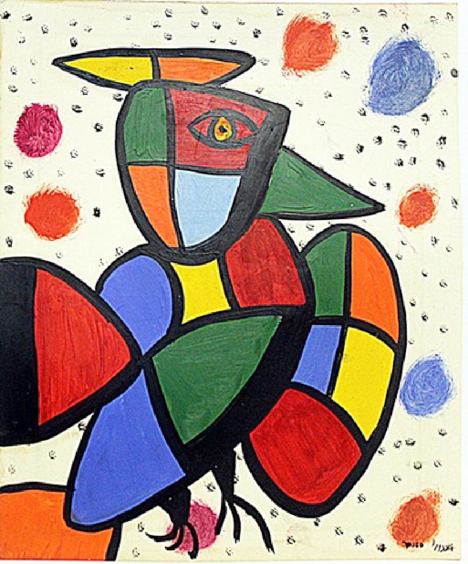 Joan Miro The Bird