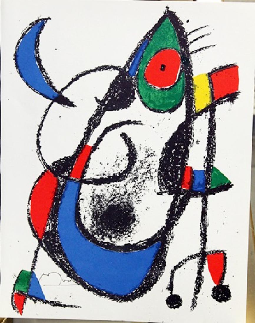 Signed Miro Lithograph (1 of 2)