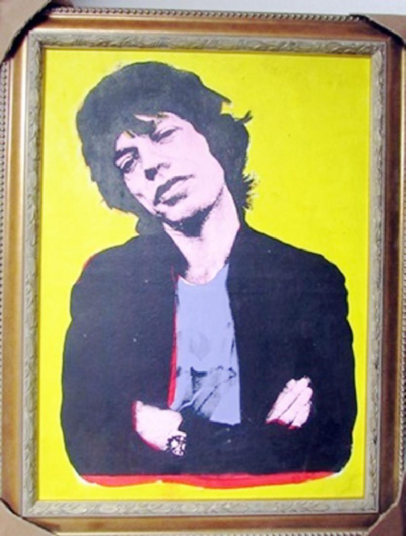 Andy Warhol Acrylic and Silkscreen Ink (1 of 2)