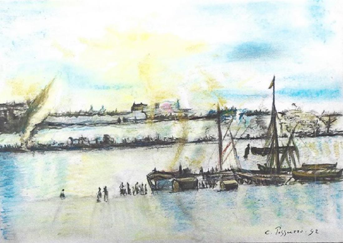 Camille Pissarro - Pastel On Paper (1 of 1)