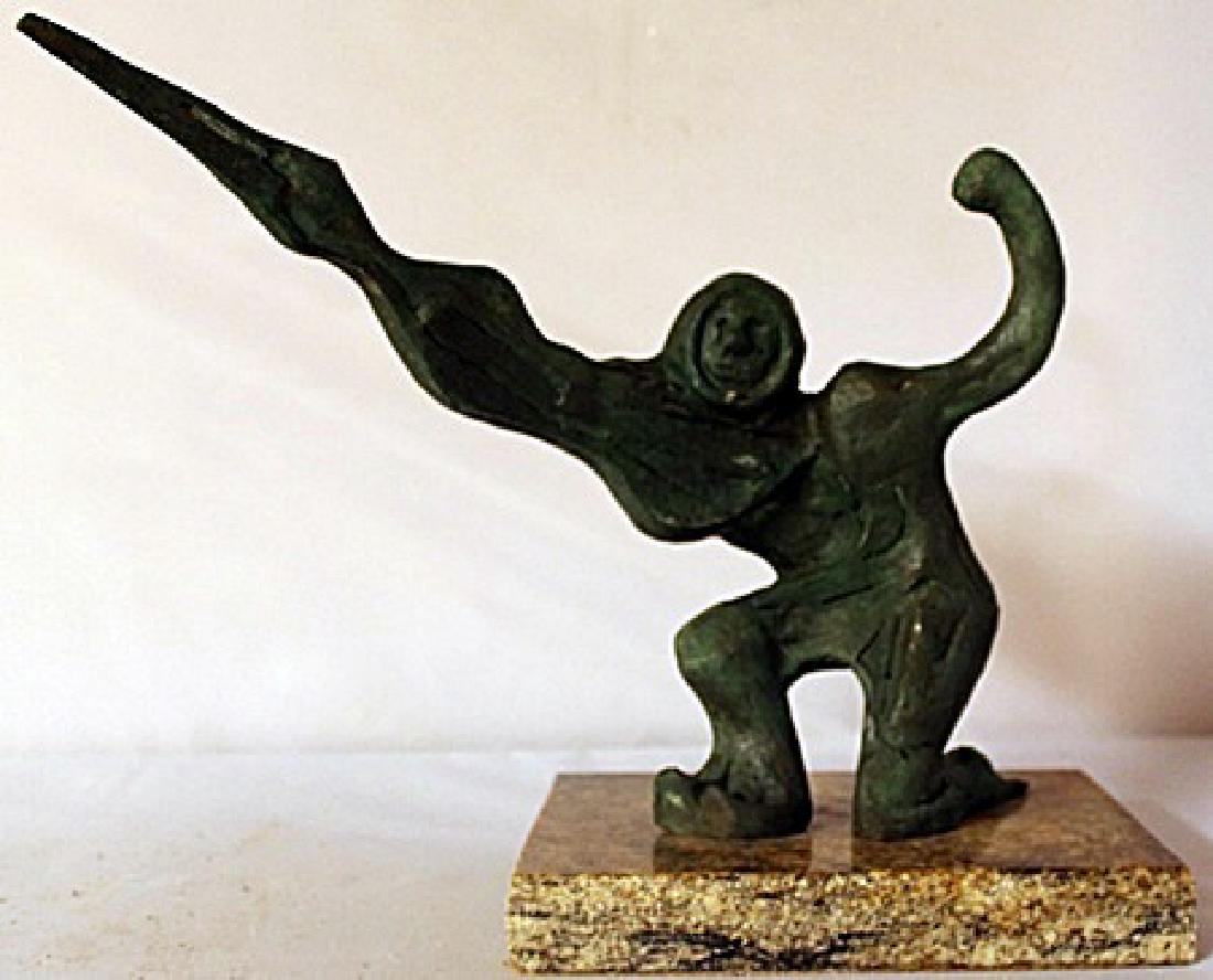 Patina Bronze Sculpture - David Alfaro Siqueiros (1 of 4)