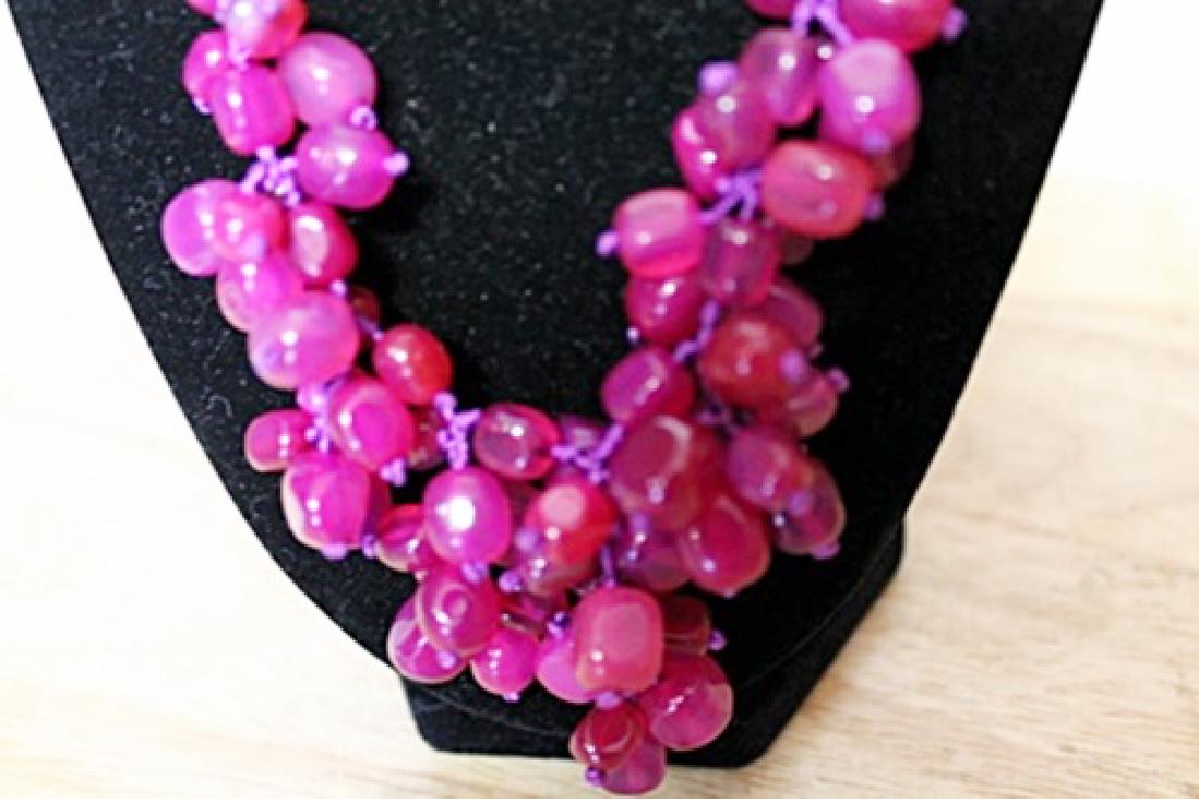Sterling Silver/ Ruby's Necklace - 2