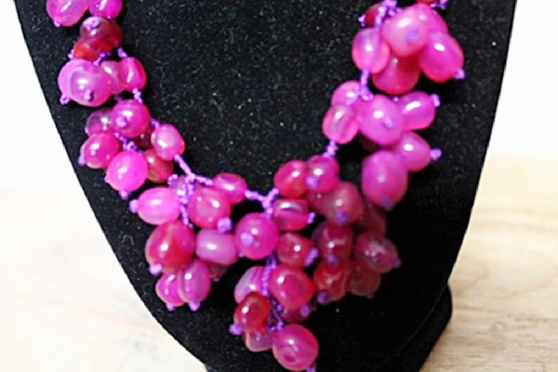 Sterling Silver/ Ruby's Necklace - 2