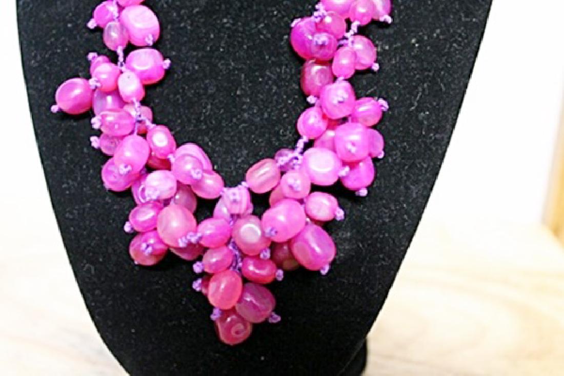 Sterling Silver/ Ruby's Necklace - 2