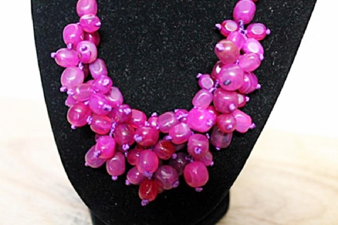 Sterling Silver/ Ruby's Necklace - 2