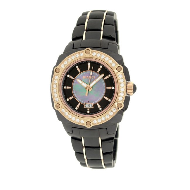 Roberto Bianci Eleganza Women's Black Ceramic Watch (1 of 1)