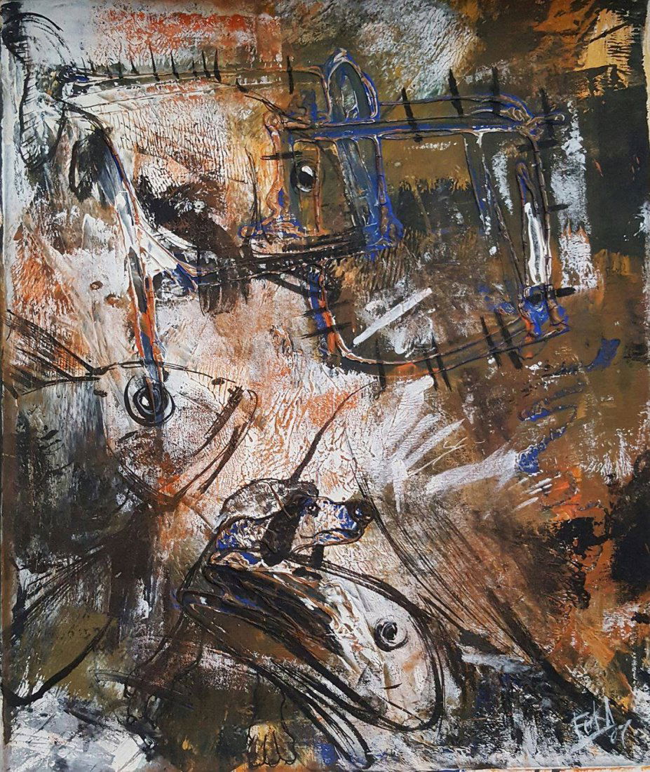 Manuel Enrique Leiva Morales-Contemporary Cuban (1 of 2)