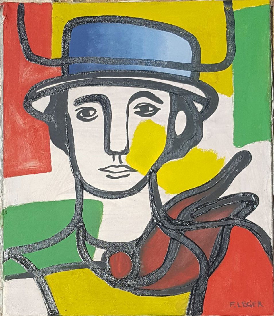 Fernand Leger (1881-1955)- OIL ON CANVAS/ (1 of 2)