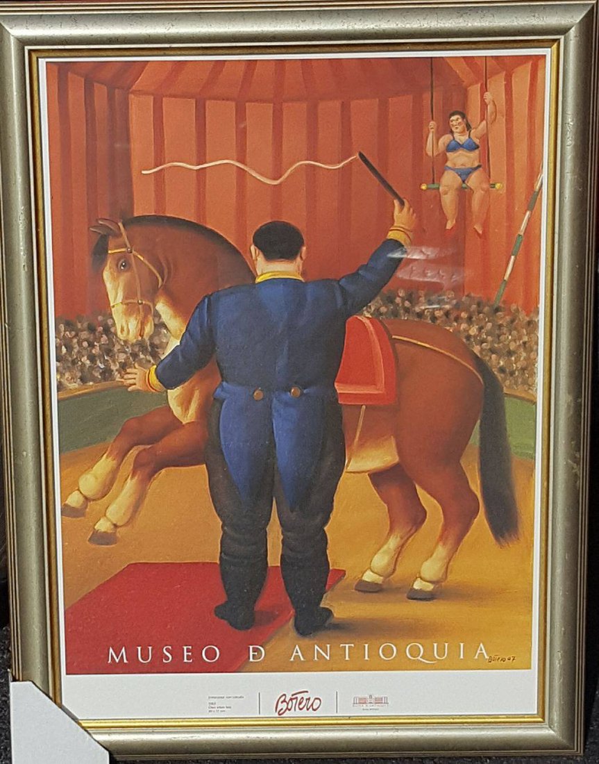 Fernando Botero- Serigraph-Size: 25"h X 19"w shipping: Fernando Botero- Serigraph-Size: 25"h X 19"w shipping in US $99
