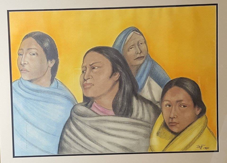 Francisco Zuniga (1912-1998)- Pastel on Paper-ATTRIB. (1 of 3)