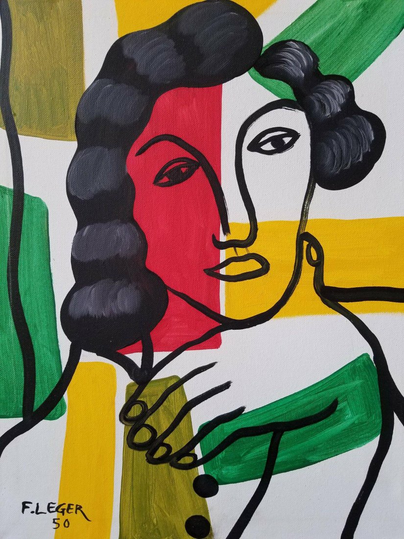 Fernand Leger (1881-1955)- OIL ON CANVAS/ (1 of 3)