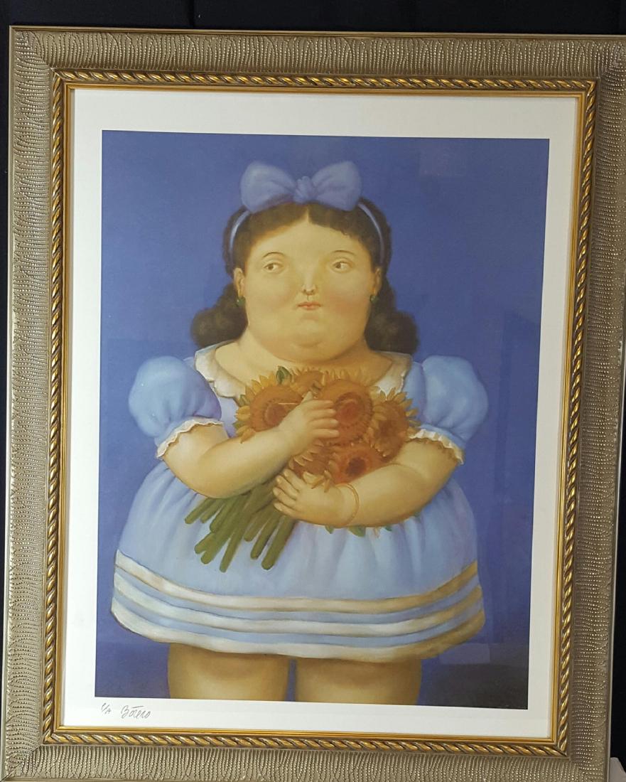 Fernando Botero- Serigraph-Size: 25"h X 19"w shipping: Fernando Botero- Serigraph-Size: 25"h X 19"w shipping in US $ 99