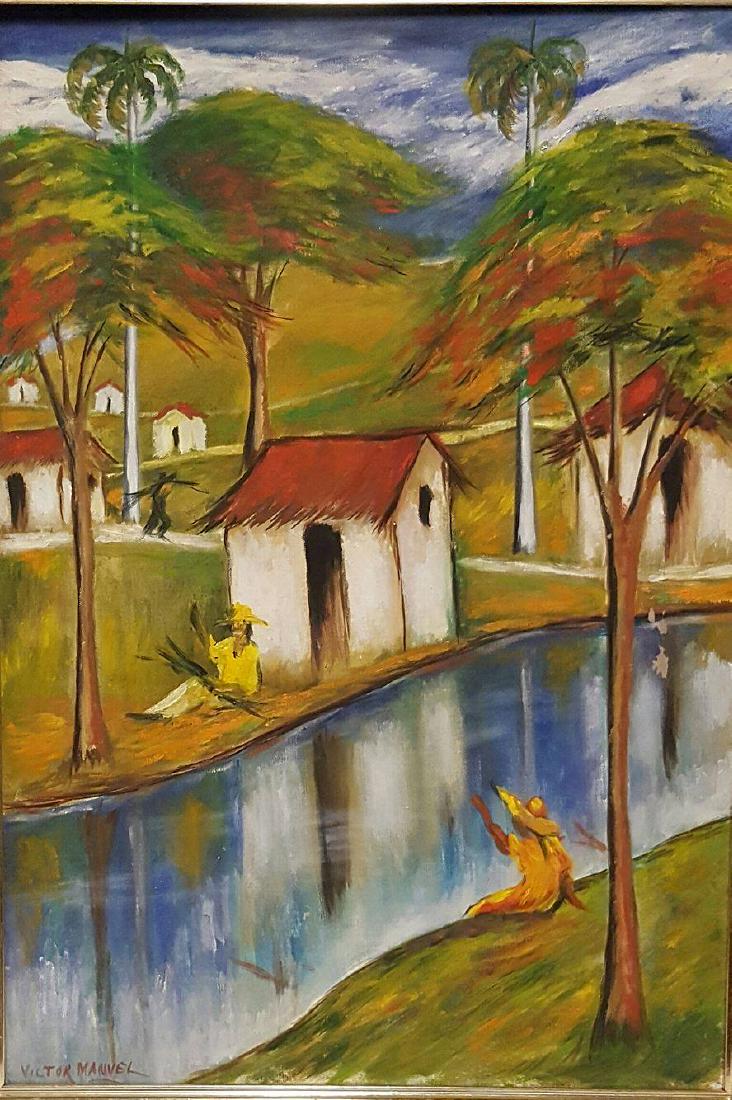 Victor Manuel (1897-1969) - Paisaje de campo ATTRIB. (1 of 2)