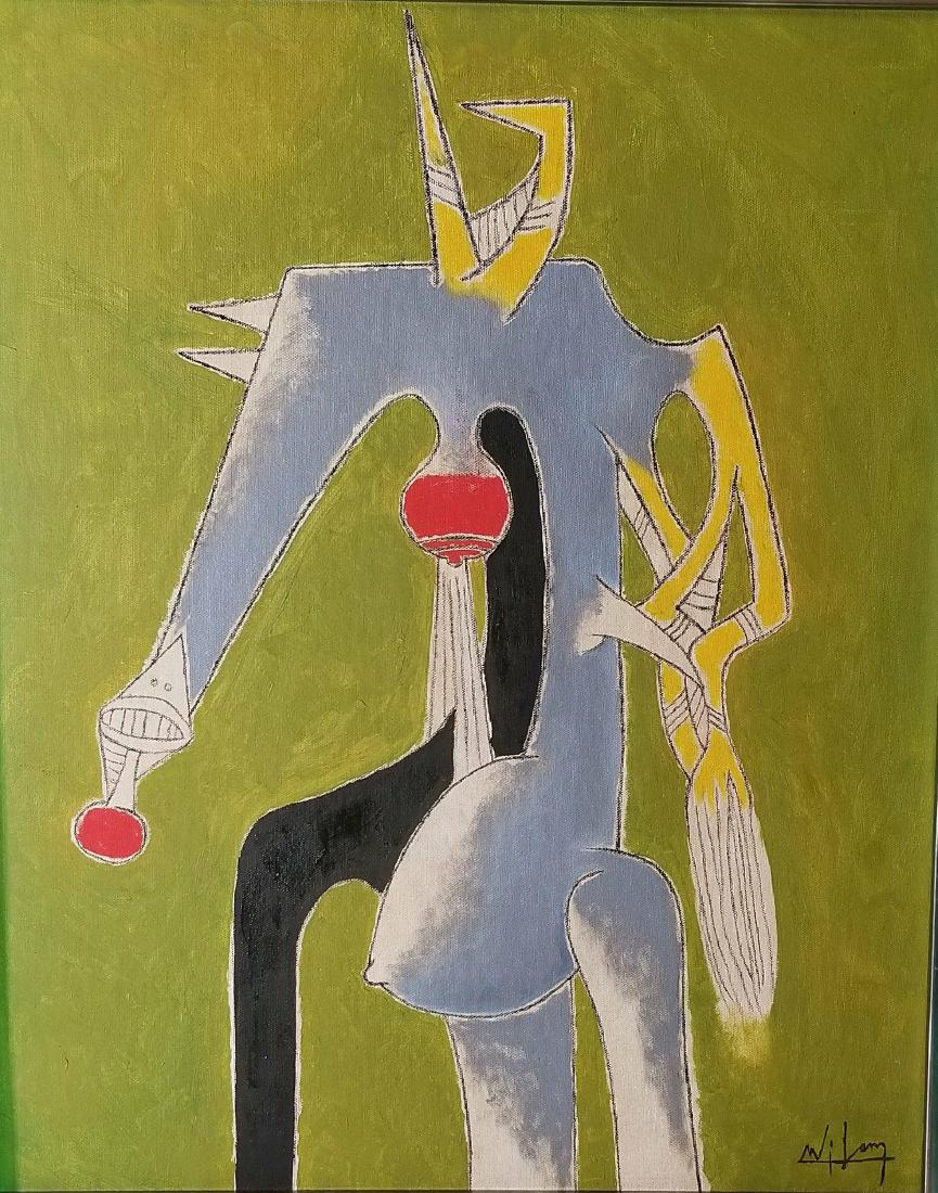 Wilfredo Lam (1902-1982)(attrib)- was a  Celbrate Cuban (1 of 2)