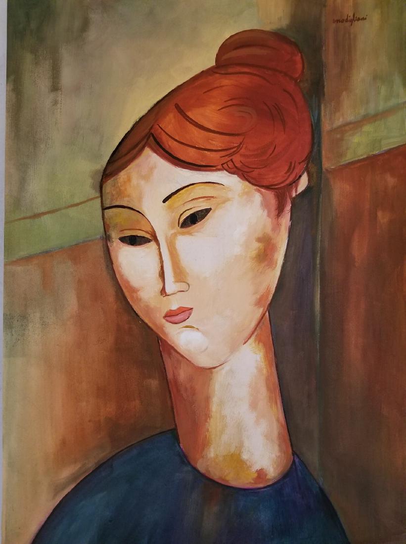 Amadeo Modigliani (1884-1920)-Water color on (1 of 1)