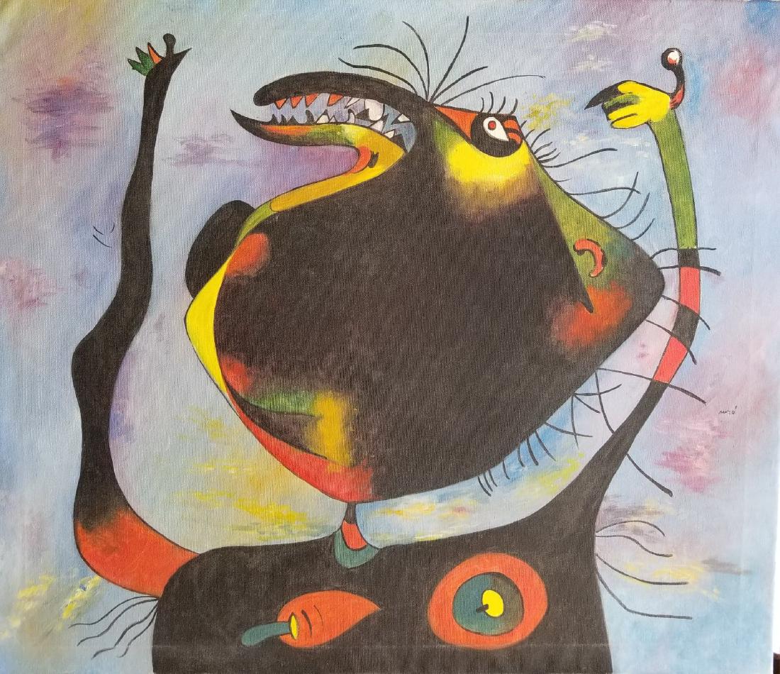 Joan Miro-(1893-1983)- Was spanish Painter , sculptor , (1 of 1)