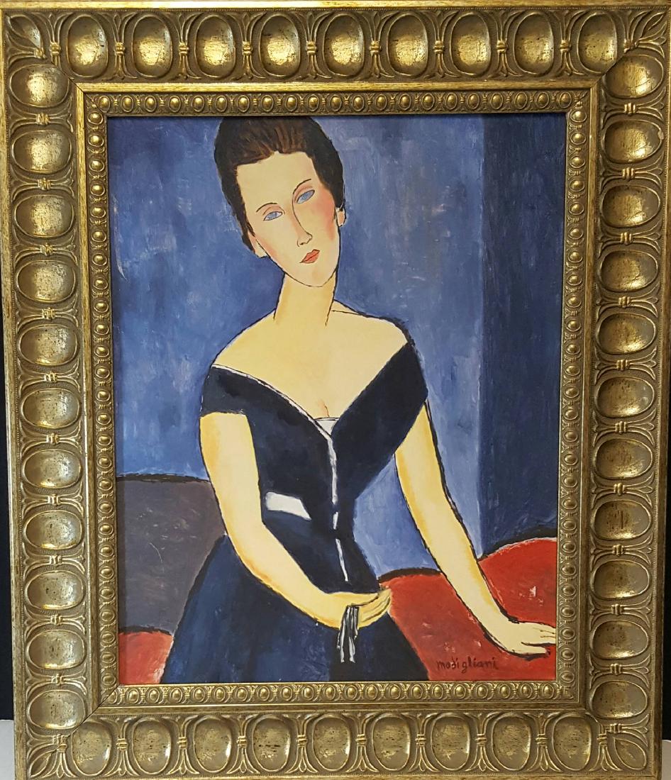 Amadeo Modigliani (1884-1920)-Oil on Canvas-ATTRIB. (1 of 1)