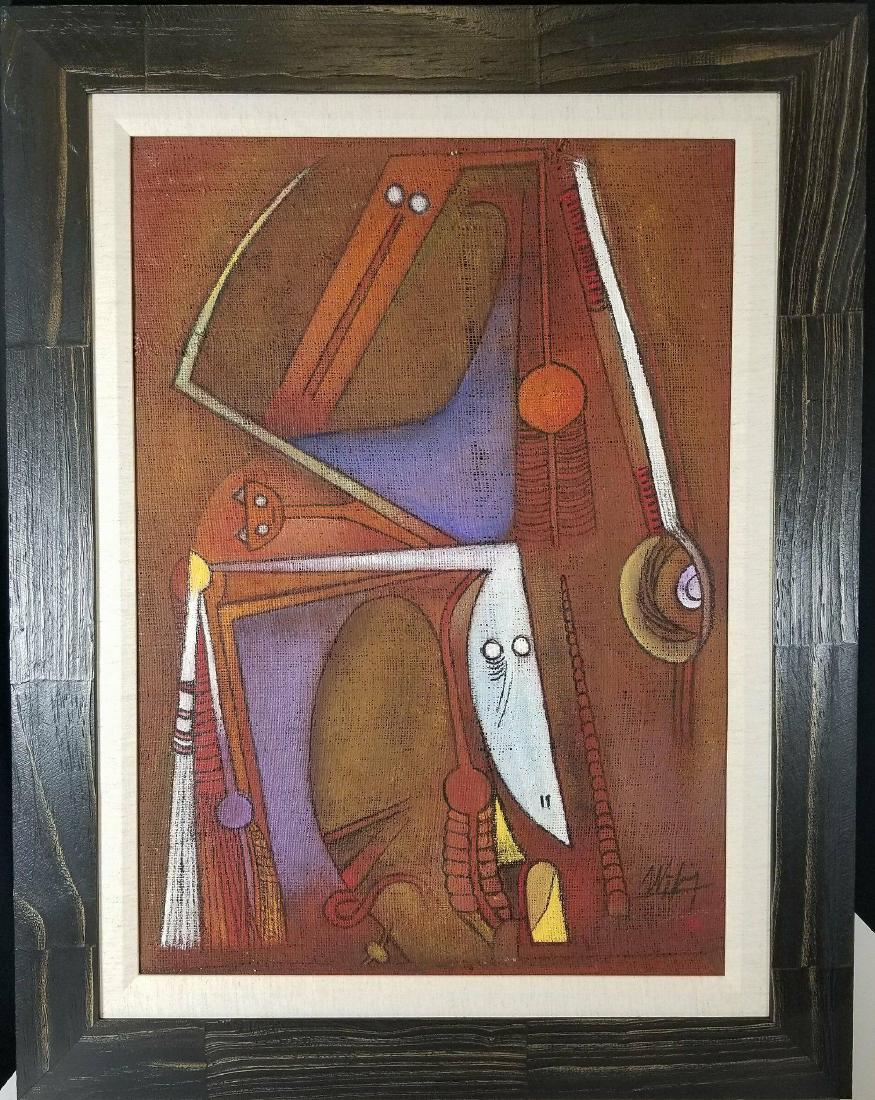 Wilfredo Lam (1902-1982)(attrib)- was a Celbrate Cuban (1 of 2)