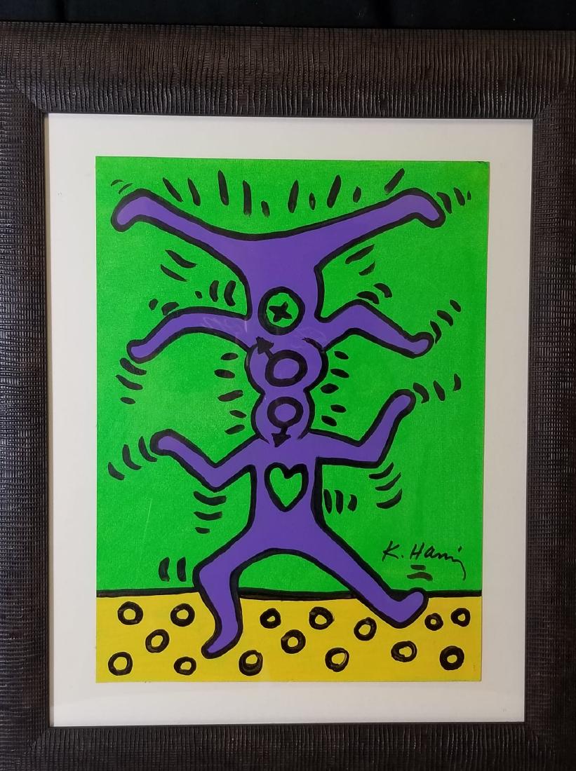 Keith Haring(1958-1990) Was the American artist whose (1 of 1)