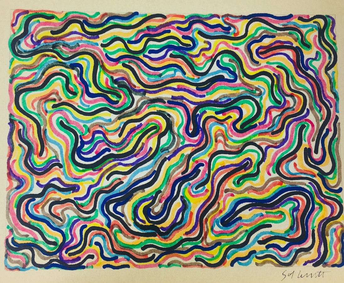 Sol LeWitt Sol LeWitt.(1928-2007) (1 of 2)