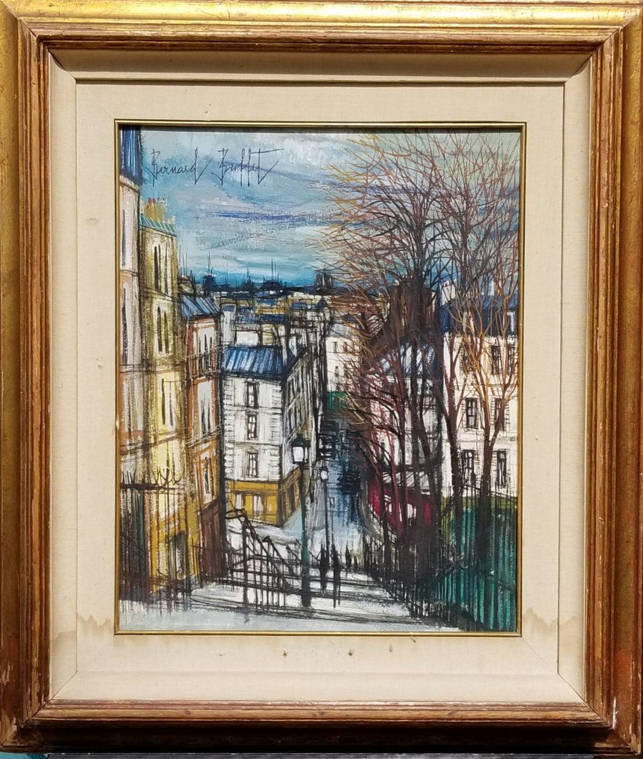 Bernard Buffet(1928-1999) was a French painter of  Expr (1 of 3)