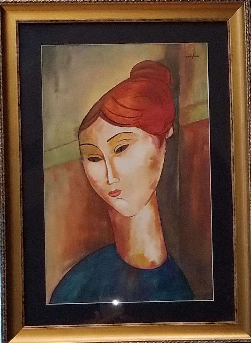 Amadeo Modigliani (1884-1920)  Water Color on (1 of 1)