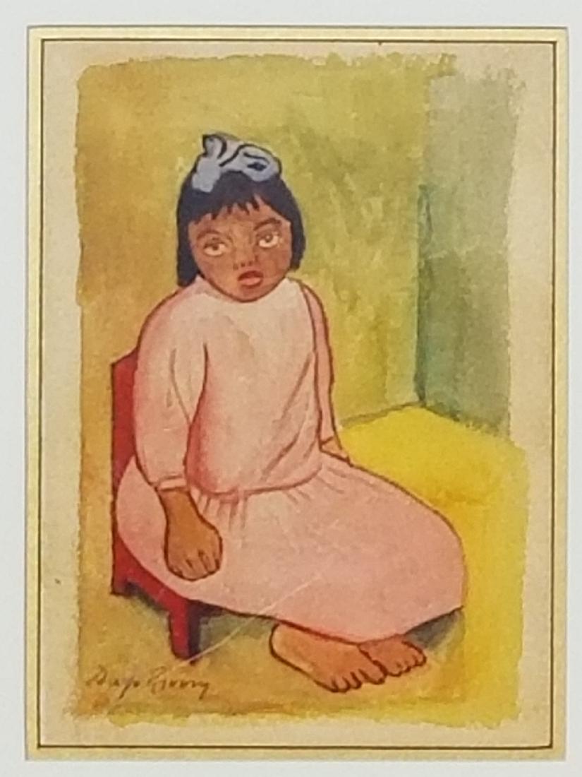 Diego Rivera (1886-1957) - Water color on paper - (1 of 1)