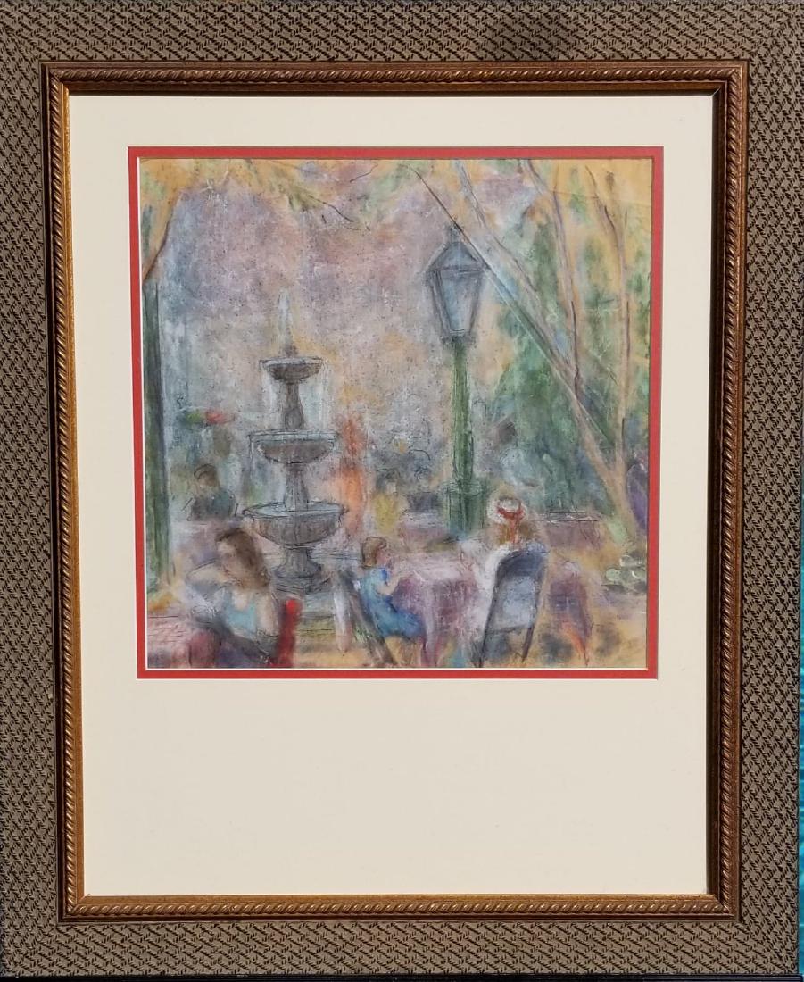 Andre Cottavoz- Mixed media on Paper- Size: 12.5"h X (1 of 1)