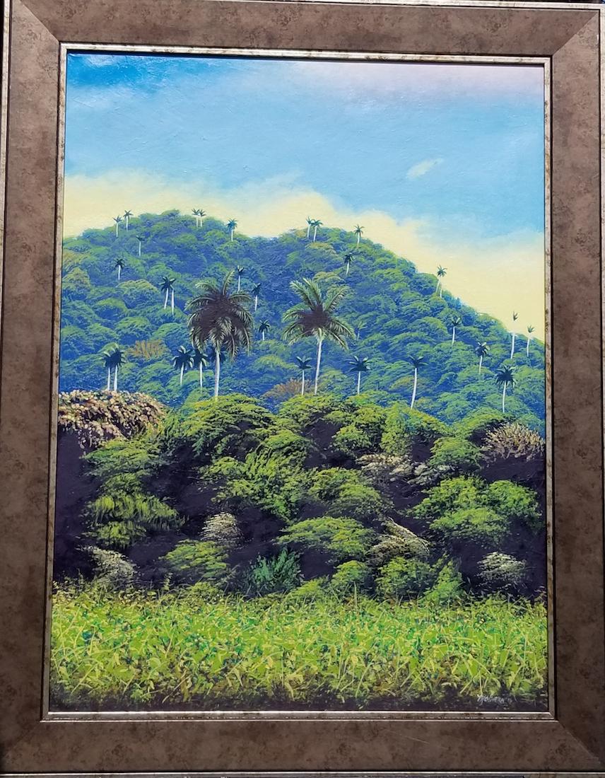 Marcos Olivera- a Contemporary Cuban Artist- Oil on: Marcos Olivera- a Contemporary Cuban Artist- Oil on Canvas- Size: 32"h X 24"w- Comes with Frame - Shipping Within US: $199.00