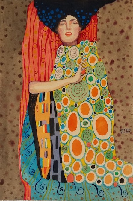 Gustav Klimt was an Austrian symbolist painter and one (1 of 2)