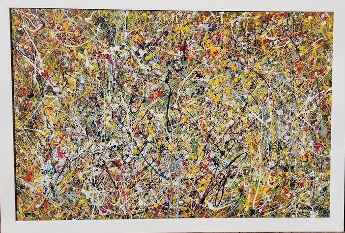 Jackson Pollock was an abstract expressionist artist. (1 of 2)