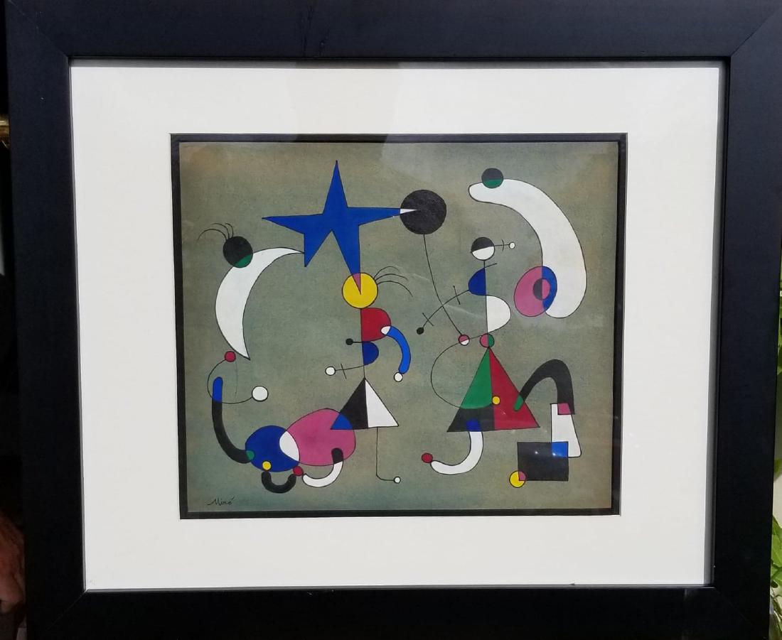 Joan Miro (1893-1983)- Spanish Painter, sculptor ad (1 of 1)