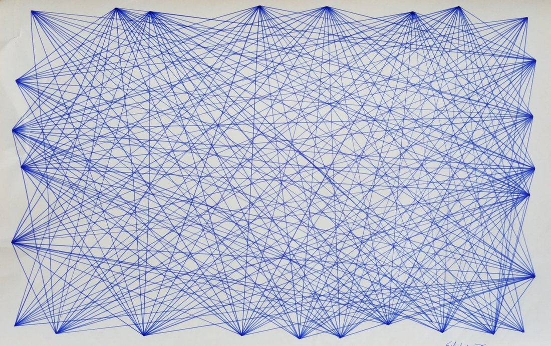 Sol LeWitt (1928-2007) was pivotal in the creation of: Sol LeWitt (1928-2007) was pivotal in the creation of the new radical aesthetic of the 1960's that was a revolutionary contradiction to the 'Abstract Expressionism' current in the 1950's and 60's New 