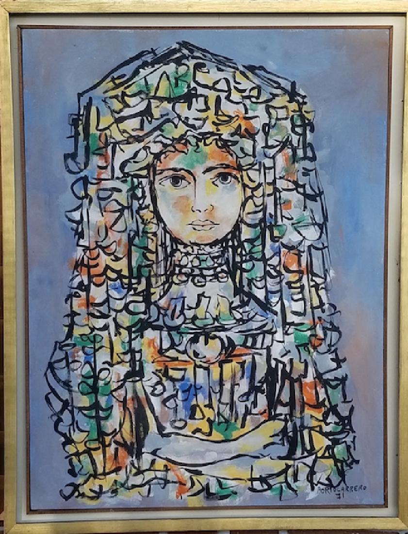 Rene Portocarrero (1912-1986) Cuban Artist (attrib (1 of 1)