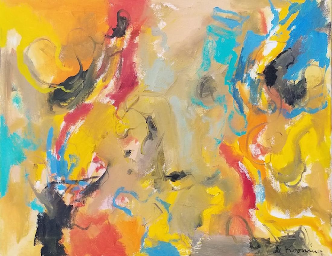 Willem de Kooning_was a renowned: Willem de Kooning_was a renowned American-Dutch_painter_that helped form the Abstract Expressionist movement. His gestural works_which were loosely based on figures, landscapes, and still lifes_helped