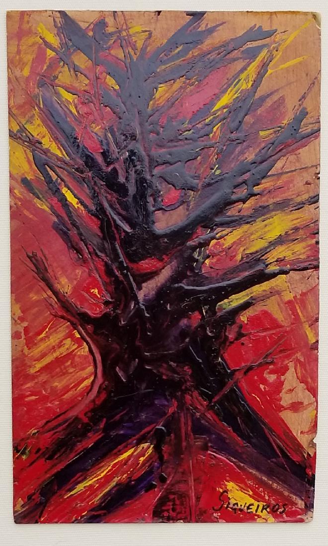 David Alfaro Siqueiros ,was a Mexican social realist: David Alfaro Siqueiros ,was a Mexican social realist painter, better known for his large murals in fresco. Along with Diego Rivera and Jos_ Clemente Orozco, he established "Mexican Muralism.certificat