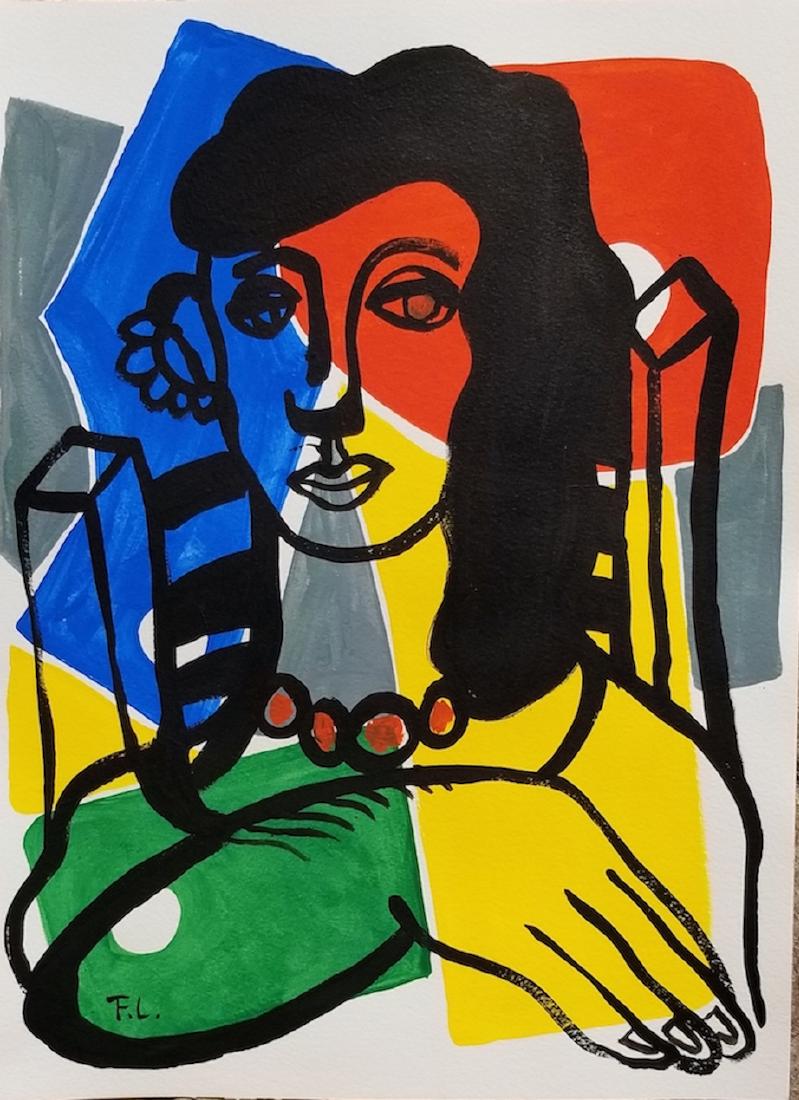 Fernand Leger (French: ; February 4, 1881 _ August 17,: Fernand Leger (French: ; February 4, 1881 _ August 17, 1955) was a French painter, sculptor, and filmmaker. In his early works he created a personal form of_cubism_which he gradually modified into a m
