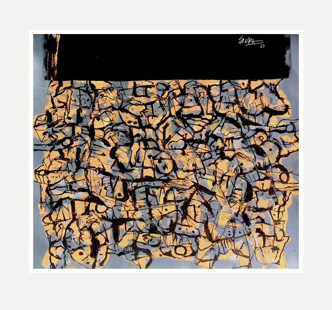 Antonio Saura was a Spanish artist and writer, one of (1 of 1)