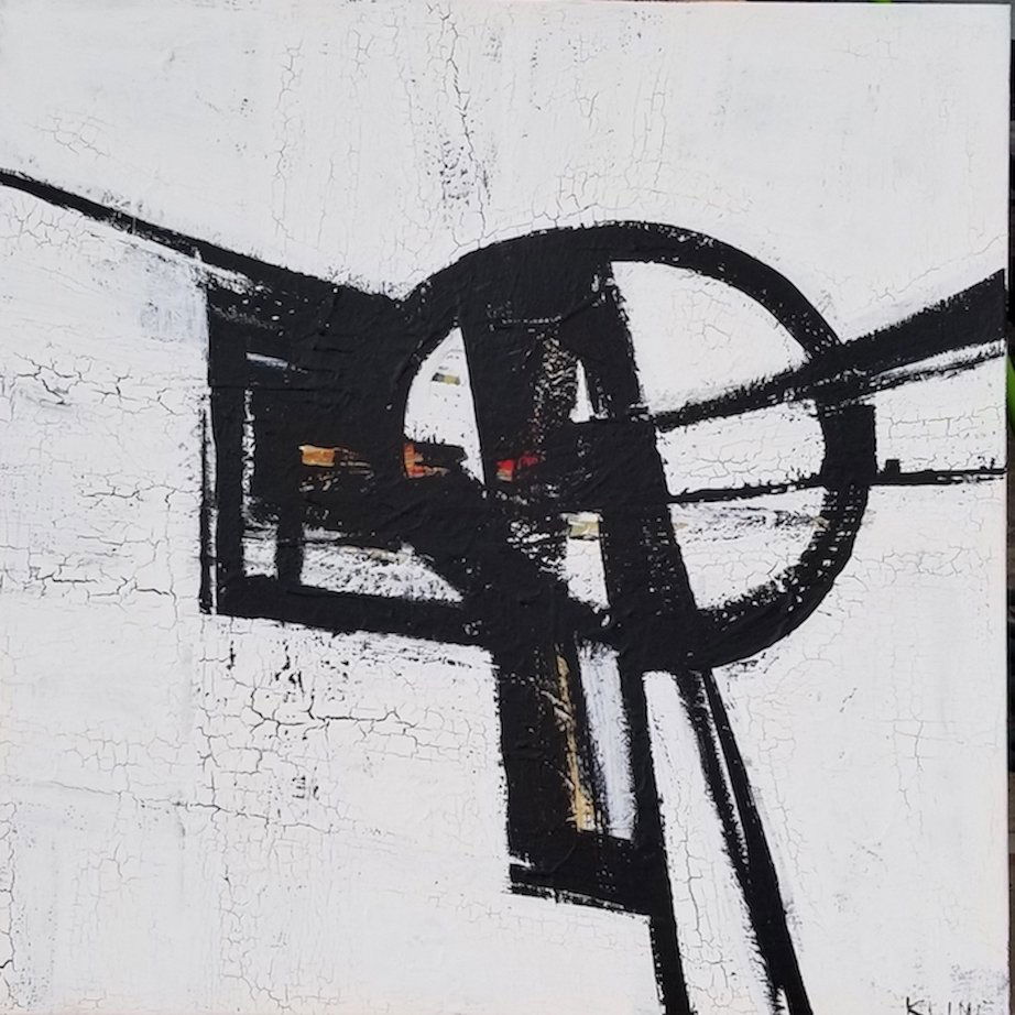 Franz Kline was an American painter.in the style of , (1 of 2)
