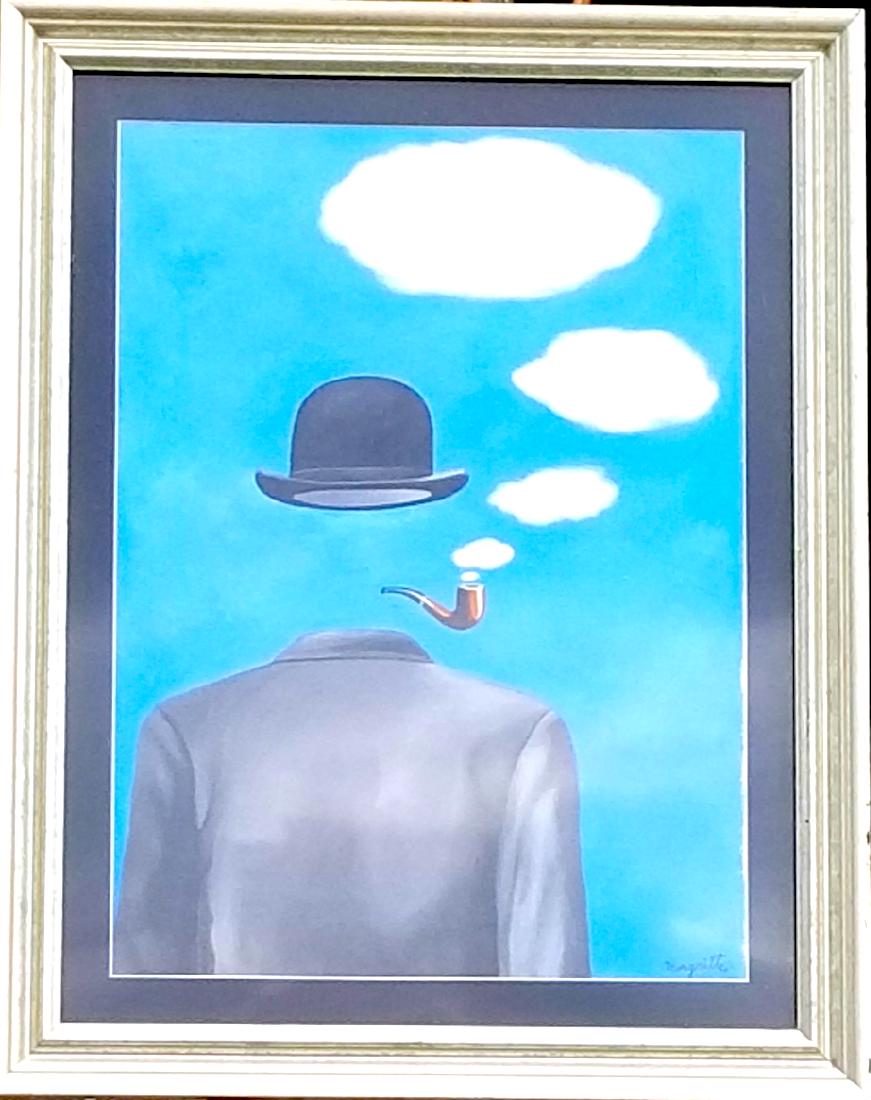 Rene Magritte was a Belgian Surrealist artist. He (1 of 1)