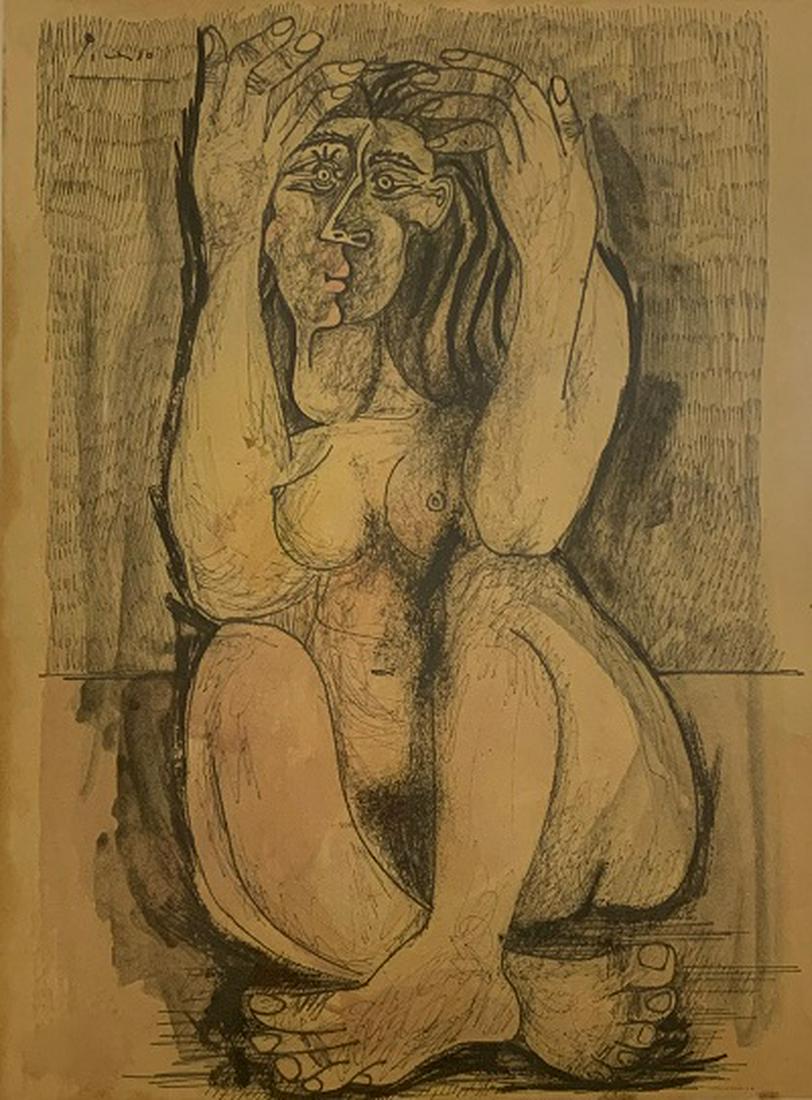 Pablo Picasso . Mixed Media on (1 of 1)