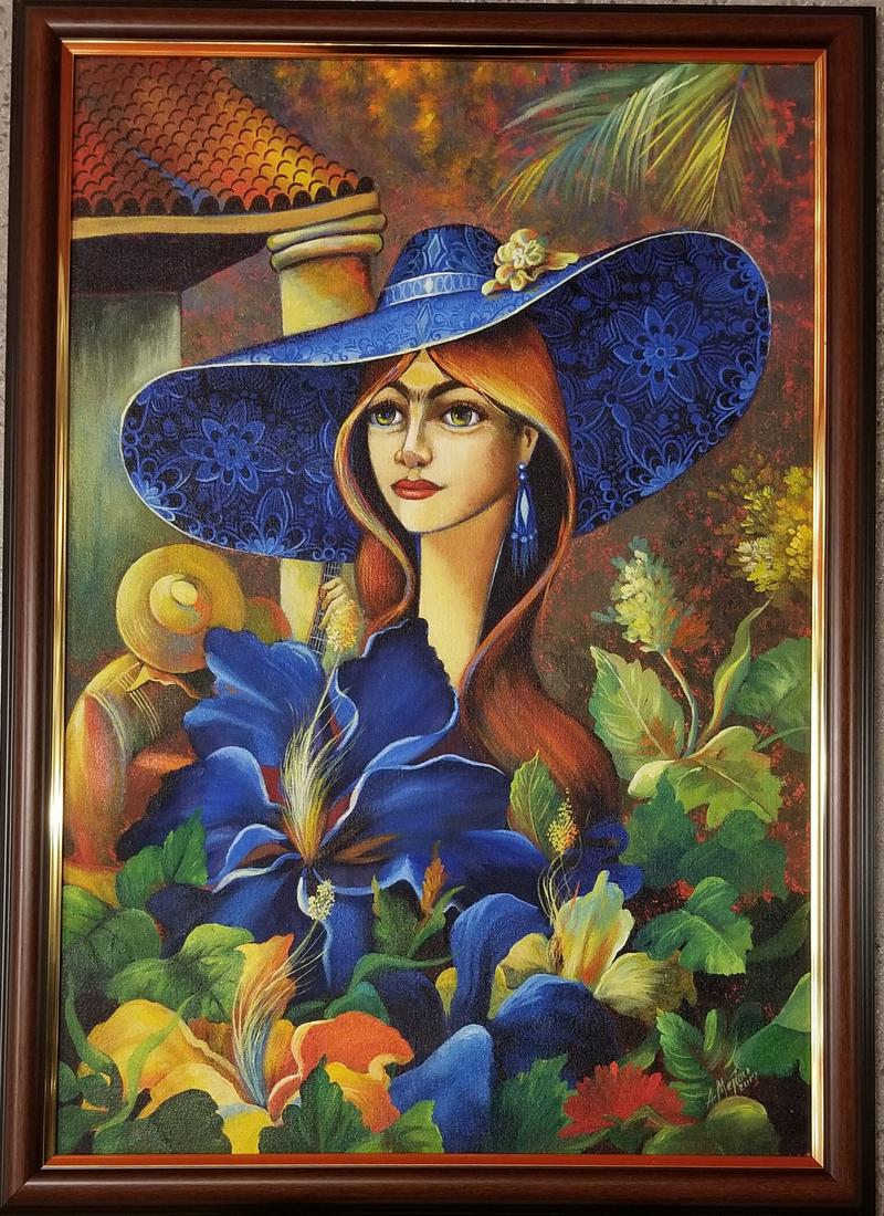 Armando Mejias Contemporary Cuban Artist , COA by the (1 of 1)