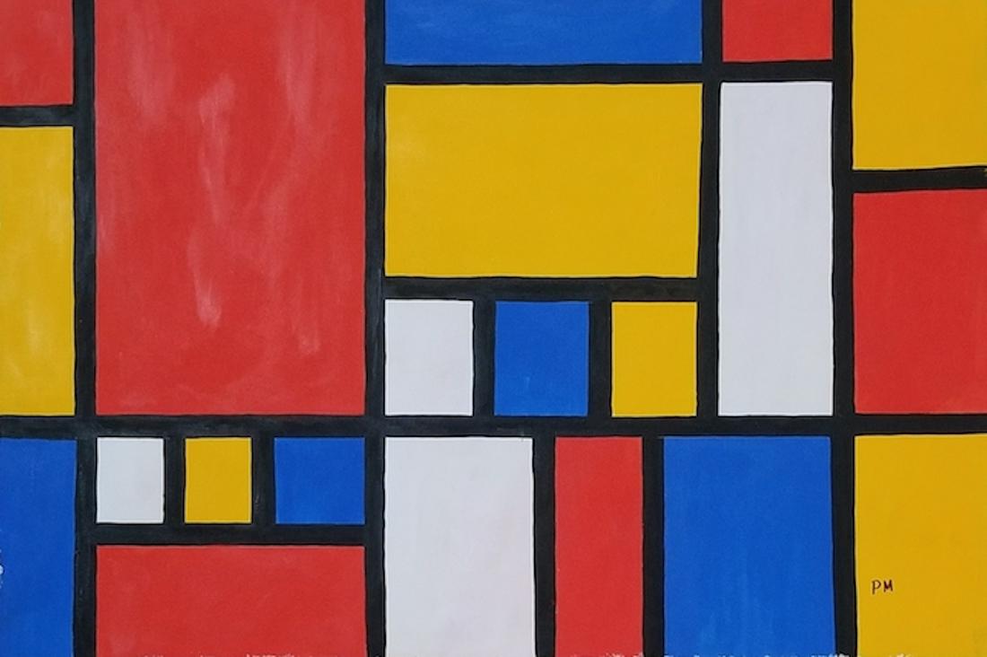 Piet Mondrian is a Dutch painter who has carved a (1 of 1)